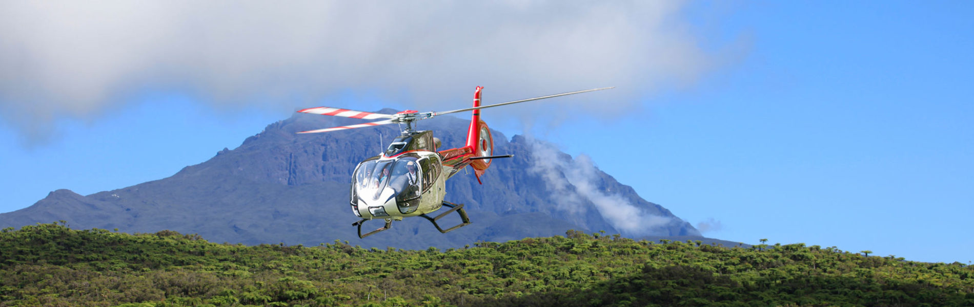 hélicoptère Réunion, vol en hélicoptère